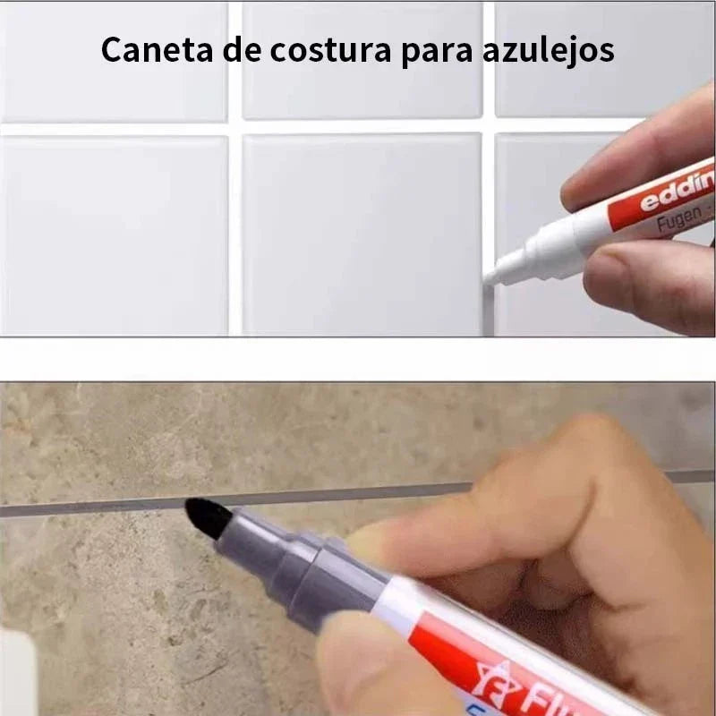 Caneta Mágica para Rejunte – Limpeza, Proteção e Renovação Instantânea
