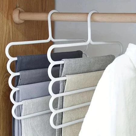 Cabide Multifuncional  – 5 Camadas | Praticidade e Organização em um Só Produto (COMPRE 3 E LEVE5)